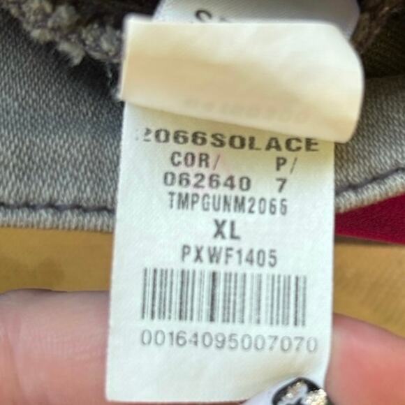 Spanx Jeggings Woman’s XL High Waisted Heavy Fabric  Ankle Length Gray - Picture 10 of 11